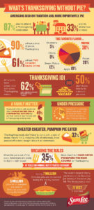 What's Thanksgiving Without Pie Infographic